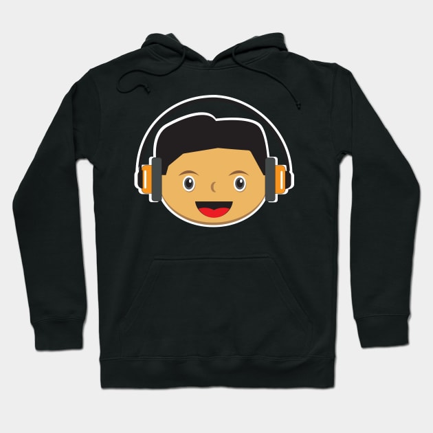 HEADSET MUSIC Hoodie by MELEHOY PROJECT